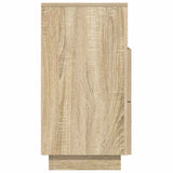 Comodini 2 pz con 2 Cassetti Rovere Sonoma 36x36x68 cm
