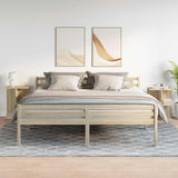 Comodini 2 pz Rovere Sonoma 46,5x29x61 cm in Legno truciolato
