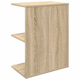 Comodini 2 pz Rovere Sonoma 46,5x29x61 cm in Legno truciolato