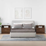 Comodini con Cassetto 2 pz Rovere Marrone 51x31x47 cm