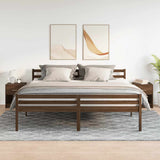 Comodini 2 pz con Cassetto Rovere Marrone 40x34x50 cm