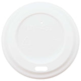 Coperchi Tazze da Caffè Carta 60mm 4oz 1000 pz Plastica Bianca