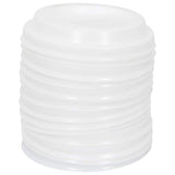 Coperchi Tazze da Caffè Carta 60mm 4oz 1000 pz Plastica Bianca