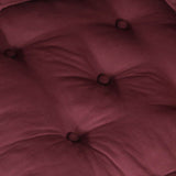 Divano Modulare a 2 Posti Marrone Rossiccio 140x70x36 in Tessuto