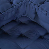 Cuscino Blu 70 x 70 x 54 cm Poliestere