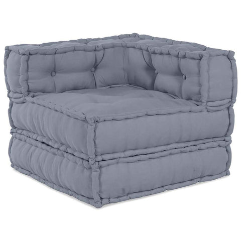 Cuscino Grigio 70 x 70 x 54 cm Poliestere