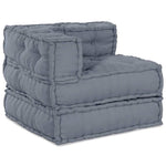 Cuscino Grigio 70 x 70 x 54 cm Poliestere