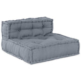 Cuscino Grigio 70 x 70 x 54 cm Poliestere