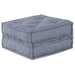 Cuscino Grigio 70 x 70 x 36 cm Poliestere