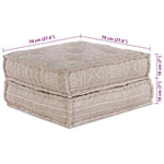 Cuscino Marrone 70 x 70 x 36 cm Poliestere