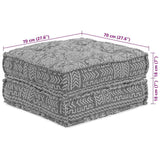 Cuscino Marrone 70 x 70 x 36 cm Poliestere