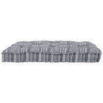 Cuscino per Divano Pallet Stampa grigia Tessuto