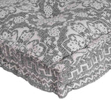 Cuscino per Divano Grigio chiaro 120 x 80 x 12 cm Tessuto