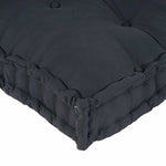 Cuscino per Divano Pallet 3 pcs Antracite Tessuto