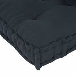 Cuscino per Divano Pallet 2 pcs Antracite Tessuto