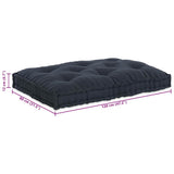 Cuscino per Divano Pallet Antracite Tessuto