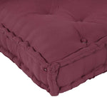 Cuscino per Divano Pallet 3 pcs Bordeaux Tessuto