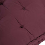 Cuscino per Divano Pallet Bordeaux Tessuto