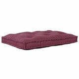 Cuscino per Divano Pallet Bordeaux Tessuto
