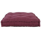 Cuscino per Divano Pallet Bordeaux Tessuto