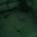 Cuscino per Divano Pallet 3 pcs Verde Tessuto