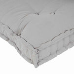 Cuscino per Divano Pallet 3 pcs Grigio Tessuto