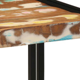 Tavolino da salotto 40 x 40 x 38 cm Legno Recuperato Massello