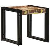 Tavolino da salotto 40 x 40 x 38 cm Legno Recuperato Massello