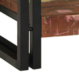 Tavolo consolle Multicolore Legno Recuperato Massello