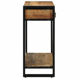 Tavolo consolle Marrone 90 x 33 x 75 cm Legno di mango massello