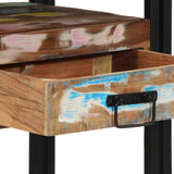 Tavolo consolle 90 x 33 x 75 cm Legno Recuperato Massello