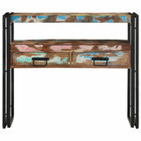Tavolo consolle 90 x 33 x 75 cm Legno Recuperato Massello