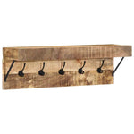 Appendiabiti Marrone 73 x 19 x 23 cm Legno massello di mango