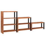 Libreria 3 pcs Marrone 80 x 30 x 110 cm