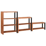 Libreria 3 pcs Marrone 80 x 30 x 110 cm