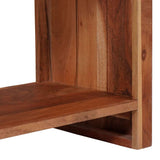 Libreria Marrone 80 x 30 x 75 cm Legno di Acacia Massello