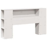 Letto Libreria senza Materasso Bianco 120x200 cm Legno di Pino