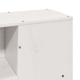 Letto Libreria senza Materasso Bianco 120x200 cm Legno di Pino