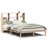 Letto Libreria senza Materasso 150x200 cm in Legno di Pino