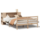 Letto Libreria senza Materasso 120x190cm Legno Massello di Pino