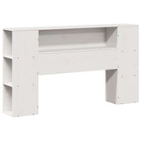 Letto Libreria senza Materasso Bianco 120x190 cm Legno di Pino