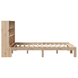 Letto Libreria senza Materasso 150x200 cm in Legno di Pino