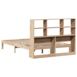 Letto Libreria senza Materasso 150x200 cm in Legno di Pino