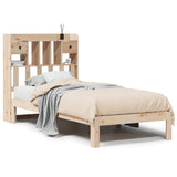 Letto Libreria senza Materasso 100x200 cm in Legno di Pino