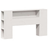 Letto Libreria senza Materasso Bianco 120x200 cm Legno di Pino