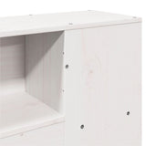 Letto Libreria senza Materasso Bianco 120x200 cm Legno di Pino