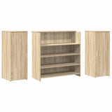 Banco Reception Rovere Sonoma 180x50x103,5 cm Legno truciolato