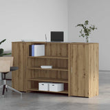 Banco Reception Rovere Artigianale 180x50x103,5cm in Truciolato