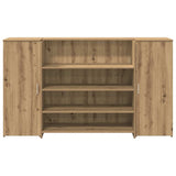 Banco Reception Rovere Artigianale 180x50x103,5cm in Truciolato