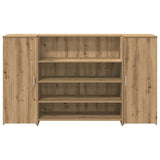 Banco Reception Rovere Artigianale 180x50x103,5cm in Truciolato